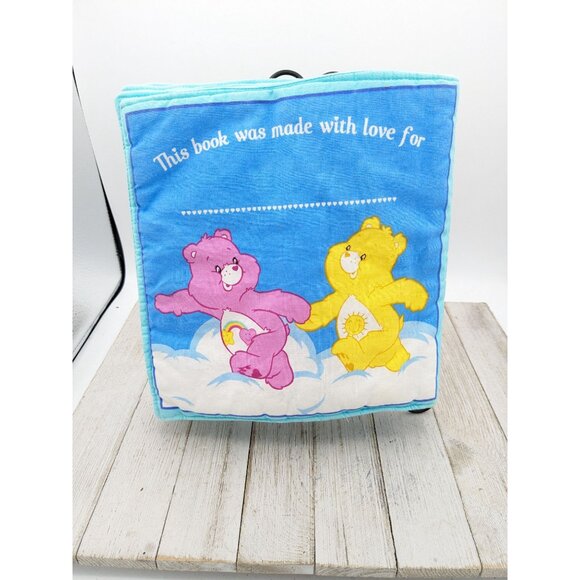 Vintage Cranston VIP Care Bears Counting Soft Book Complete - Picture 7 of 7